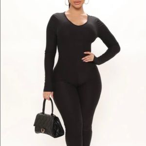 Black jumpsuit